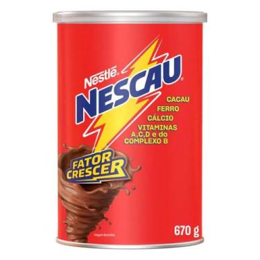 Imagem de Achocolatado em Pó Nescau Nestlè 670g - Nestlé, 670g