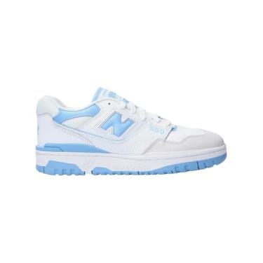 Imagem de New Balance Tênis masculino 550, Azul-claro, 42