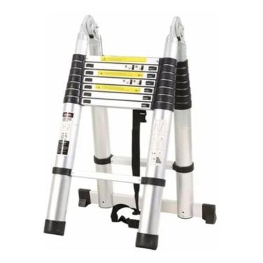 Imagem de Escada de Alumínio 150kg com Encaixe - Resistente e Segura