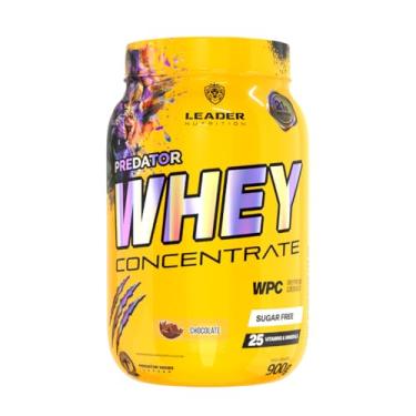 Imagem de Whey Concentrado 100% Predator - Leader Nutrition 900g (900g, Chocolate)