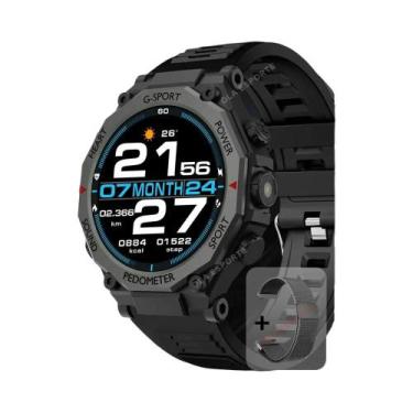 Imagem de Relógio Inteligente Masculino À Prova D'Água Para Atividades Ao Ar Liv