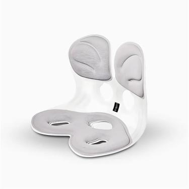 Imagem de Almofada de Apoio Lombar Cadeira Correção de Coluna G CINZA