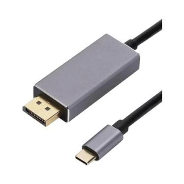 Imagem de Cabo USB C Para DisplayPort 8K60Hz Tipo C 31 Para 4K 120Hz DP 14 Para 