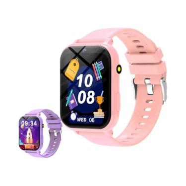 Imagem de Relógio Inteligente À Prova d'Água Para Crianças Com Jogo Lanterna Tel