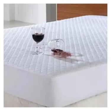 Imagem de Protetor de Colchão Camesa Matelado Impermeável Solteiro 88x188x30 cm 