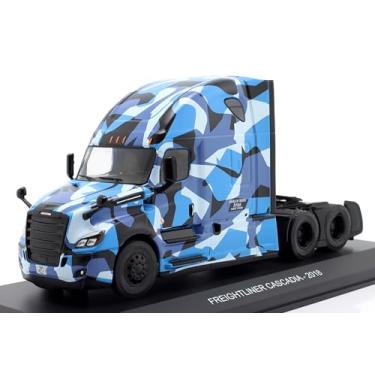 Imagem de OPO 10 - 1/43 Scale Miniature Truck Compatible with Freightliner Cascadia 2018 Hachette Tractor IXO CT007