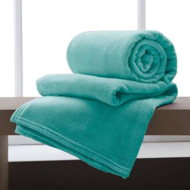 Imagem de Manta Casal  Lisa1,8X2M Camesa Verde