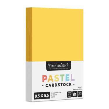 Imagem de Papel de cartolina S Impressão superfina 8,5x5,5" 100 folhas - S Super