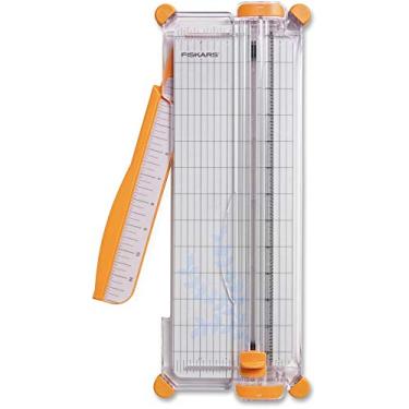 Imagem de Fiskars Cortador de papel portátil SureCut, corte de 30,5 cm, laranja - 154450-1009