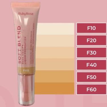 Imagem de Base Líquida Soft Blend - Ruby Rose - 30g