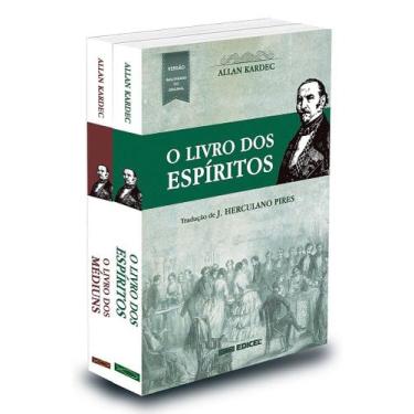 Imagem de Kit O Livro dos Espíritos e O Livro dos Médiuns - Allan Kardec - EDICE
