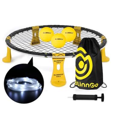 Imagem de Versão Roundnet Game 3 Balls, disponível o dia todo, conjunto de jogos