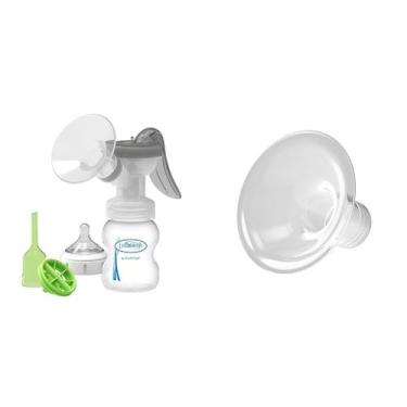 Imagem de Bomba de mama Dr. Brown's Manual com SoftShape Shield 150 mL com frasc