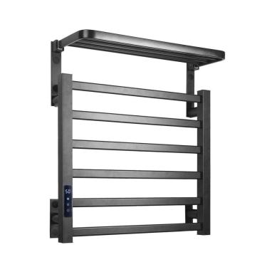 Imagem de Toalheiro Elétrico Térmico Aquecido 45X 50 - Preto - 110V