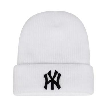 Imagem de Gorro Unissex Quente Bordado Para Outono Inverno, Boné Estiloso Para M