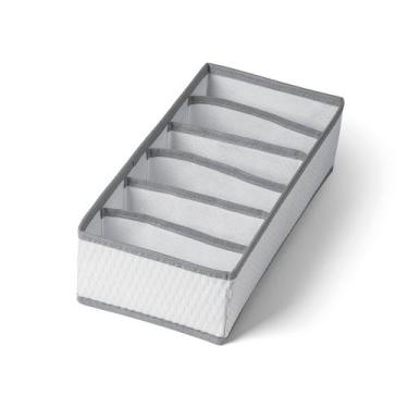 Imagem de Organizador de Gavetas para Sutiã TNT para 6 Peças Branco My Closet Or