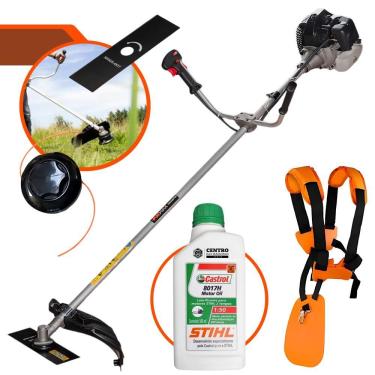 Imagem de Roçadeira Aparador De Grama CG430B 1,7HP 43CC + Óleo Stihl