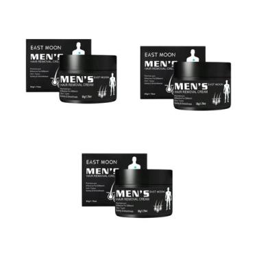 Imagem de Creme Depilatório Masculino De Aloe Vera Indolor Nutritivo Não Irritan