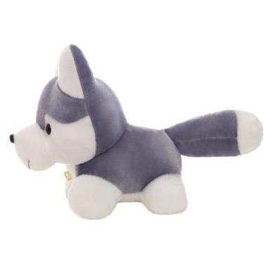Imagem de Almofada de pelúcia para cães Husky, recheada macia, 50 cm - Yiweisai