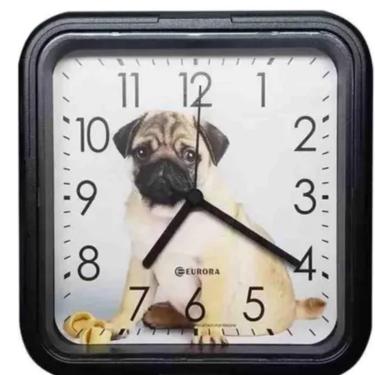 Imagem de Relogio de Parede Preto Real Eurora 6589-145