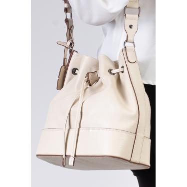 Imagem de Bolsa saco em couro liso Naiara