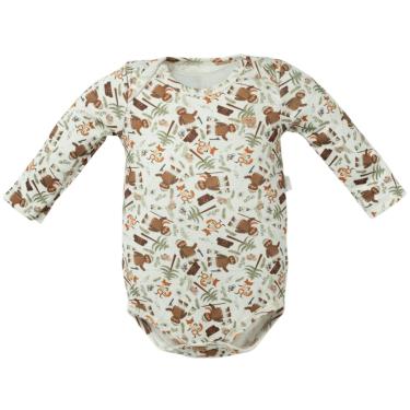 Imagem de Body Bebê Longo Menino Estampado Camping - Hug