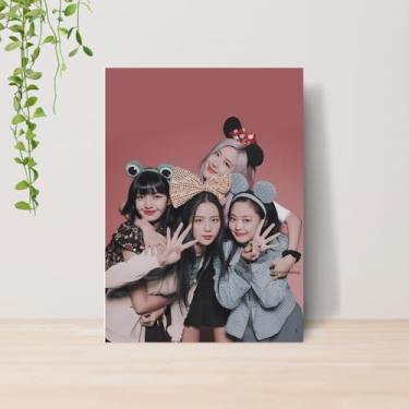 Imagem de Genérico, Quadro Black Pink Kpop A4 | Placa MDF 13