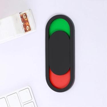 Imagem de 3 peças pretas foscas, não perturbe o vaso sanitário. Não há sinais indicando se alguém está no banheiro ou não. Fosco acrílico, espaço de escritório disponível. Sinalização em uso