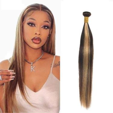 Imagem de Pacotes de cabelo Freiuoke Brown Straight Brazilian 28" P4/27