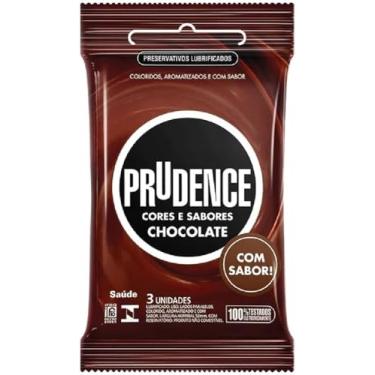 Imagem de Prudence Preservativos Lubrificados Sabor Chocolate Coloridos e Aromatizados