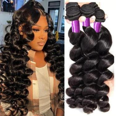 Imagem de Extensões de cabelo Luduna Loose Wave 100% Virgin Brazilian