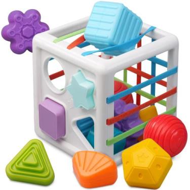 Imagem de Brinquedo Shape Sorter LikeE Montessori para crianças de 1 ano ou mais