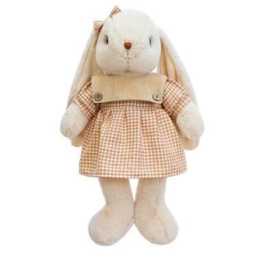 Imagem de Boneca de desenho animado de pelúcia Sweet Bunny Stuffed 40 cm com ves