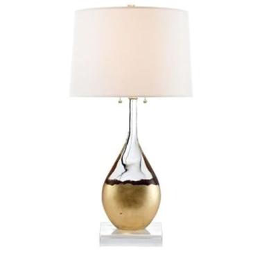 Imagem de Luminária de mesa moderna em cristal com LED, simples, criativa e luxuosa, para decoração de sala de estar e quarto (Estilo 17)