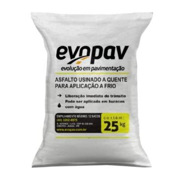 Imagem de Asfalto a frio ensacado - 25kg - INCOVIA