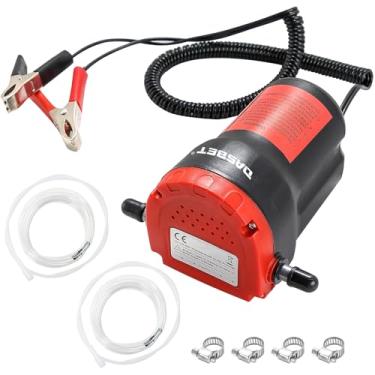 Imagem de Extrator de bomba de troca de óleo DASBET 12V 60W, extrator de bomba de óleo / diesel, extrator de bomba de mudança de óleo e diesel, caixa vermelha de sucção