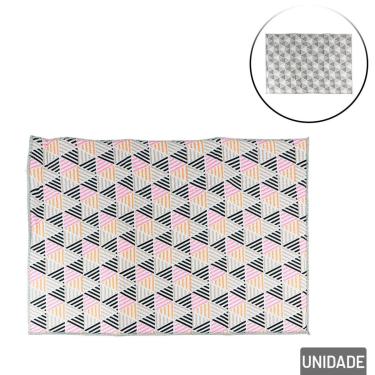 Imagem de Pano de Limpeza Poliéster 48x38cm Multiuso Color - Tudo em Caixa