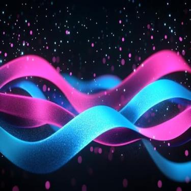 Imagem de Quadro Decorativo Neon Light Burst Futurista - Arte de Parede Moderna 30x30cm