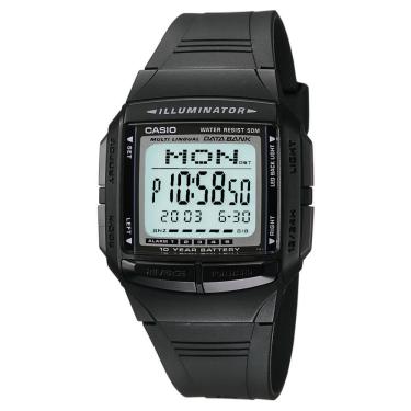 Imagem de Relógio Masculino Digital Casio Data Bank DB-36-1AV - Preto