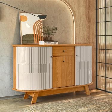 Imagem de Buffet 3 Portas Johnnie Walker Cinamomo Off White