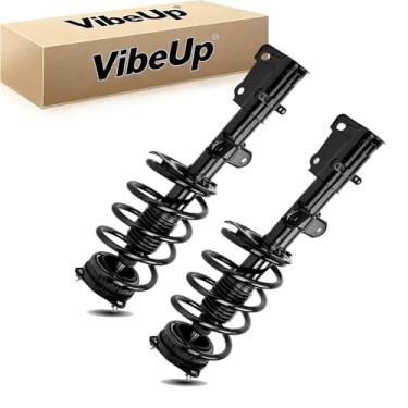 Imagem de VibeUp Conjunto de amortecedores dianteiros de substituição direta para Toyota RAV4 2006-2012, suspensão rápida 272276 272275, suportes com conjuntos de mola helicoidal SAA135 conjunto de 2
