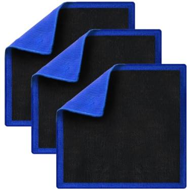 Imagem de Cortinas pretas para janela de carro, conjunto de proteção UV de 3 peças para frente 33,5 x 65 cm e traseira 27,6 x 50 cm, persianas de privacidade para carros, caminhões, SUvs com bolsa de