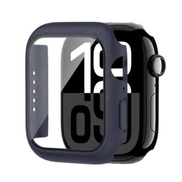 Imagem de Capa para Apple Watch Seria 10 46mm - acrílico com vidro - Genérica