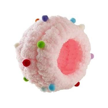 Imagem de Dualoai para Pássaros, Casinha Pequena para Criação de Periquitos-do-sol, Cama Elegante para Agapornis, Cabana Aconchegante E Fácil de Limpar para Pássa, Rosa