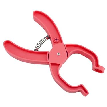 Imagem de Cffuvros Ferramenta de Olho de Segurança para Crochê, Design Ergonômico de Plástico, Olhos de Animais, Ferramenta de Suprimentos para Vários Projetos de Crochê e Costura (Rosa)