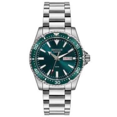 Imagem de Relógio Seculus Diver Automático 44237G0SVNA2 Verde-Masculino