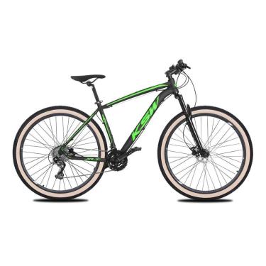 Imagem de Bicicleta aro 29 KSW 27v Freio Hidráulico C/ K7 e Susp Trava