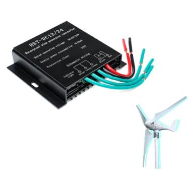 Imagem de HYZHANHONG Controlador de Carga MPPT para Turbina Eólica 3000W 12V 24V Automático 48V MPPT para Bateria de Lítio, Painéis Solares ou Gerador Eólico,Black,48V