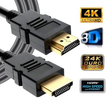 Imagem de Cabo HDMI 4K HDTV 2.0 Alta Velocidade 5 Metros Tomate MHD4115