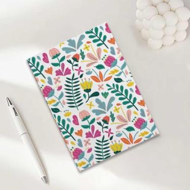 Imagem de Caderno com folhas, caderno A5 para anotações de escritório, agenda de 21 x 14,7 cm, agenda, diário de viagem